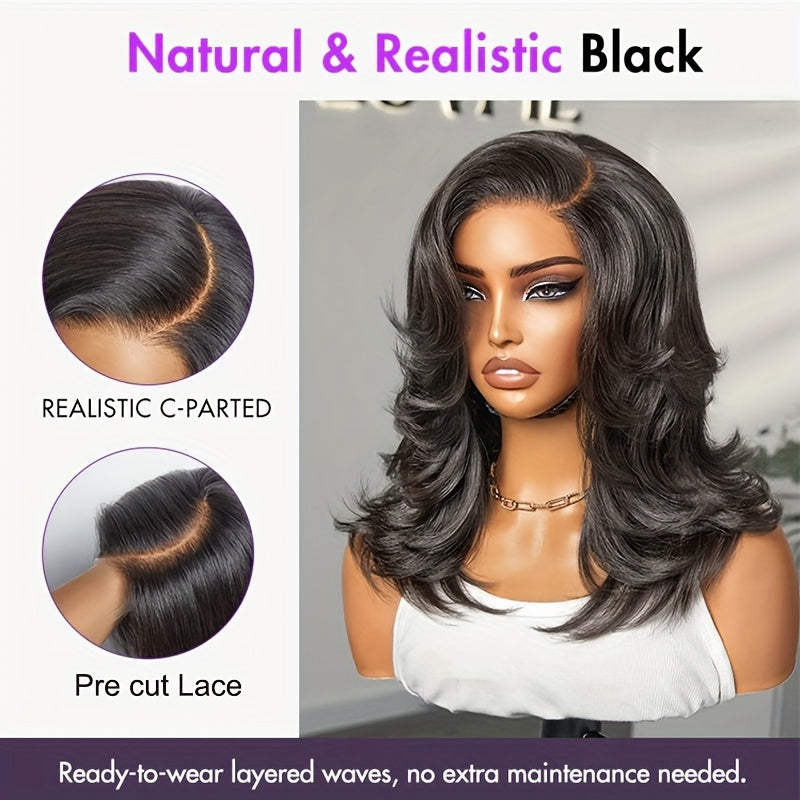 250% Density Glueless Wigs Human Hair Pre Plucked Pre Cut Loose Body Wave Ready To Wear 13x4 HD Lace Front Wig And Go Shoping Hd Lace Front Wigs Bleached Knots Human Hair Glueless Put On And Go Black Human Hair Wigs 3 Seconds